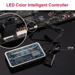 Lüfter - Steuerbox - mit RGB-Controller - 4-6-pol