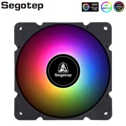Segotep – Lüfter – einstellbar – RGB – 120 mm – 5 V – 3 Pin – für Gamer