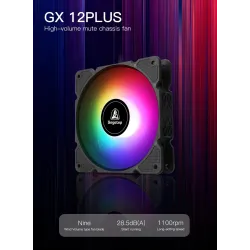 Segotep - cooling fan - adjustable - RGB - 120mm - 5V - 3Pin - for gamerCooling