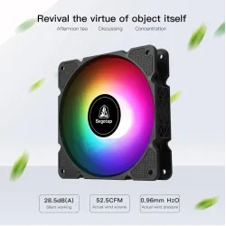 Segotep - cooling fan - adjustable - RGB - 120mm - 5V - 3Pin - for gamerCooling