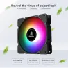 Segotep - cooling fan - adjustable - RGB - 120mm - 5V - 3Pin - for gamerCooling