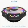 ALSEYE O120z - RGB-Lüfter - CPU-Kühler - 4-polig - PWM - leise