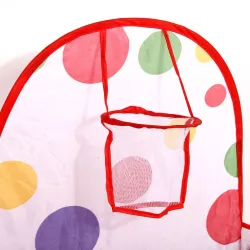 Bällebad für Kinder - mit Basketballnetz