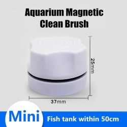 Aquarium Glasreinigungsbürste - magnetisch - Algenschaber - Reiniger