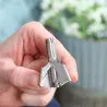 Elektrischer Trimmer - Nasen-/Ohrenhaarrasierer - Edelstahl