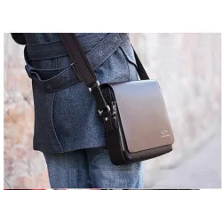 Vintage leather shoulder / crossbody bag - 19 * 21 * 7cmBags
