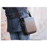 Vintage leather shoulder / crossbody bag - 19 * 21 * 7cmBags