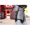 Vintage leather shoulder / crossbody bag - 19 * 21 * 7cmBags
