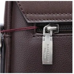 Vintage shoulder / crossbody leather bag - wide - 34 * 24 * 8cmBags