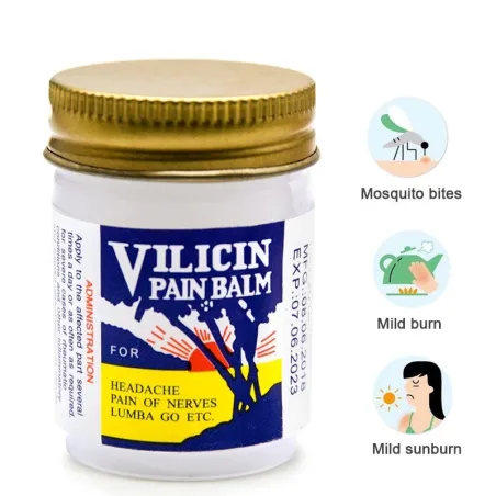 Pain balm - headache / itching / muscle pain / cooling / refresh creamSkin