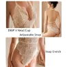 Transparent lace bodysuit - sexy lingerieLingerie