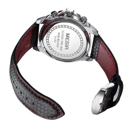 Fashionable men's watch - Quartz - waterproof - leather strapWatches