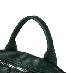 Eleganter Lederrucksack - multifunktionale Umhängetasche