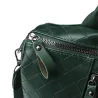 Eleganter Lederrucksack - multifunktionale Umhängetasche