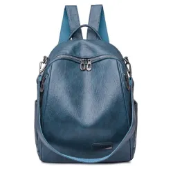 Multifunktionaler Rucksack - modische Umhängetasche aus Leder