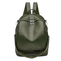 Multifunctional backpack - fashionable shoulder leather bagBackpacks