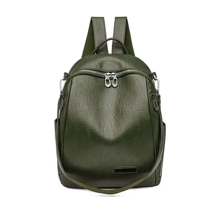 Multifunktionaler Rucksack - modische Umhängetasche aus Leder