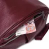Multifunktionaler Rucksack - modische Umhängetasche aus Leder