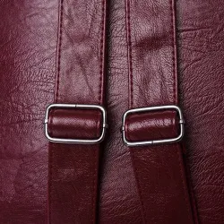 Multifunktionaler Rucksack - modische Umhängetasche aus Leder