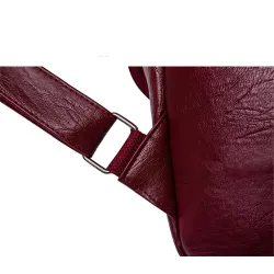 Multifunktionaler Rucksack - modische Umhängetasche aus Leder