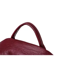 Multifunktionaler Rucksack - modische Umhängetasche aus Leder