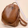 Multifunktionaler Rucksack - modische Umhängetasche aus Leder