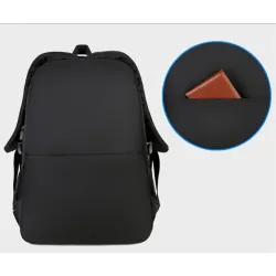 Modischer Rucksack - 15,6-Zoll-Laptoptasche - USB-Ladeanschluss