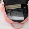 Trendiges Leinentaschen-Set - Rucksack - Umhängetasche - Handtasche - Federmäppchen - kleines Täschchen - 5-tlg