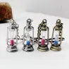 Metal lamp - hourglass - keychainKeyrings