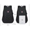 Modischer Rucksack - 15,6-Zoll-Laptoptasche - USB-Ladeanschluss