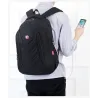 Modischer Rucksack - 15,6-Zoll-Laptoptasche - USB-Ladeanschluss