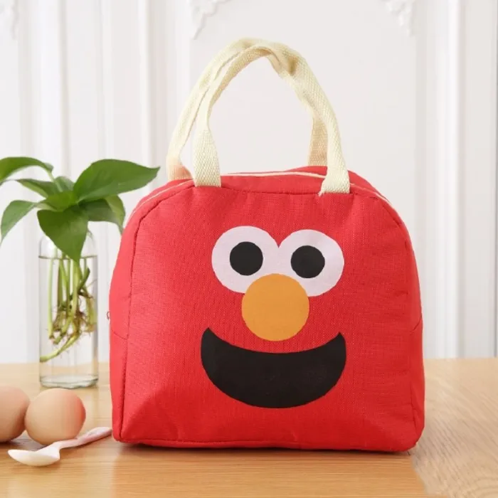 Isolierte Picknick-/Lunchtasche - wasserdicht - verdickte Aluminiumfolie - Cartoon-Print
