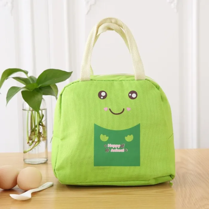 Isolierte Picknick-/Lunchtasche - wasserdicht - verdickte Aluminiumfolie - Cartoon-Print