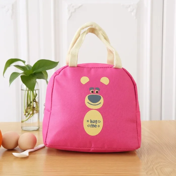 Isolierte Picknick-/Lunchtasche - wasserdicht - verdickte Aluminiumfolie - Cartoon-Print