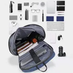 Fashionable backpack - 15.6 inch laptop bag - USB charging port - waterproofBackpacks