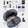 Fashionable backpack - 15.6 inch laptop bag - USB charging port - waterproofBackpacks