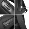 Multifunktionaler eleganter Rucksack - 15,6 Zoll Laptoptasche - Diebstahlschutz - USB-Ladeanschluss - Wasserdicht