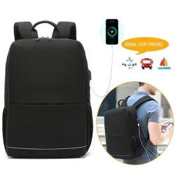 Multifunktionaler Rucksack - 15,6-Zoll-Laptoptasche - Diebstahlschutz - USB-Ladeanschluss - Wasserdicht