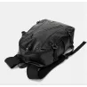 Modischer Lederrucksack - 15,6 Zoll Laptoptasche - Kopfhörerloch - Wasserdicht