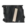 Modischer Lederrucksack - 15,6 Zoll Laptoptasche - Kopfhörerloch - Wasserdicht