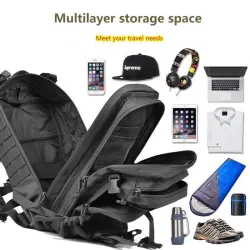 Trendiger Sportrucksack - großes Fassungsvermögen - wasserdicht - Bergsteigen - Wandern - Camping