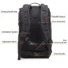 Trendy sports backpack - large capacity - waterproof - mountaineering - hiking - campingBackpacks