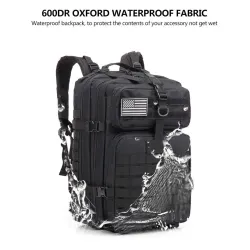 Trendiger Sportrucksack - großes Fassungsvermögen - wasserdicht - Bergsteigen - Wandern - Camping