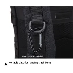 Trendiger Sportrucksack - großes Fassungsvermögen - wasserdicht - Bergsteigen - Wandern - Camping