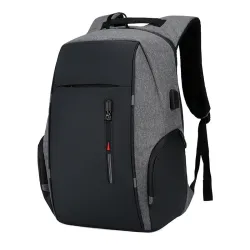 Fashionable backpack - 15.6 inch laptop bag - USB charging port - waterproofBackpacks