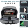 Fashionable backpack - 15.6 inch laptop bag - USB charging port - waterproofBackpacks