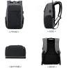 Modischer Rucksack - 15,6 Zoll Laptoptasche - USB-Ladeanschluss - Wasserdicht