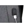 Modischer Rucksack - 15,6 Zoll Laptoptasche - USB-Ladeanschluss - Wasserdicht