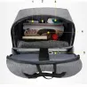 Modischer Rucksack - 15,6 Zoll Laptoptasche - USB-Ladeanschluss - Wasserdicht