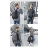 Multifunktionaler eleganter Rucksack - 15,6 Zoll Laptoptasche - Diebstahlschutz - USB-Ladeanschluss - Wasserdicht